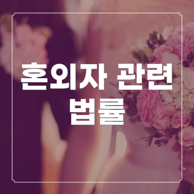 혼외자 관련 법률