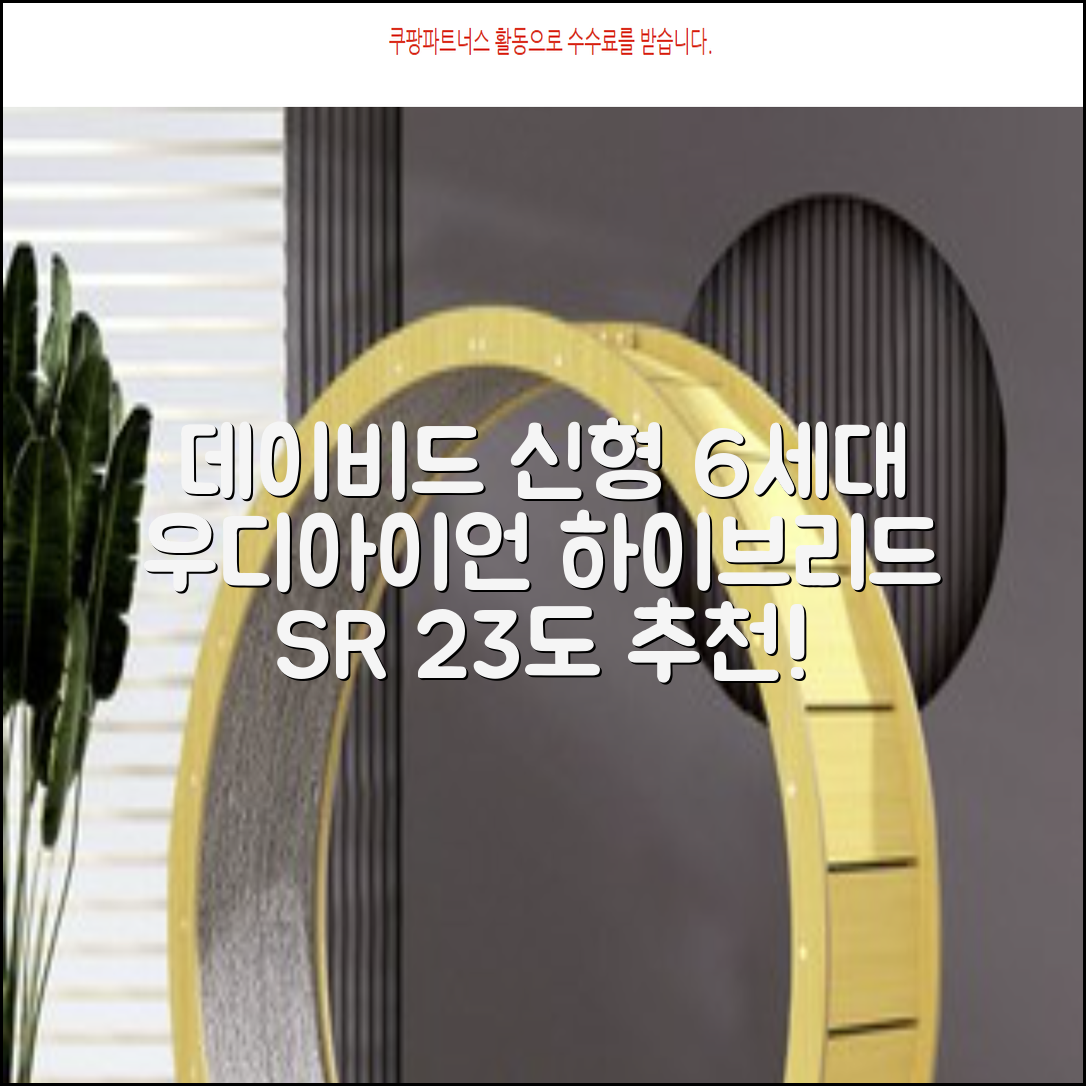 데이비드 신형 6세대 우디아이언 고반발 하이브리드 유틸리티 우드 + 자석티 2번 3번 4번 5번, SR, 23도 추천 리뷰